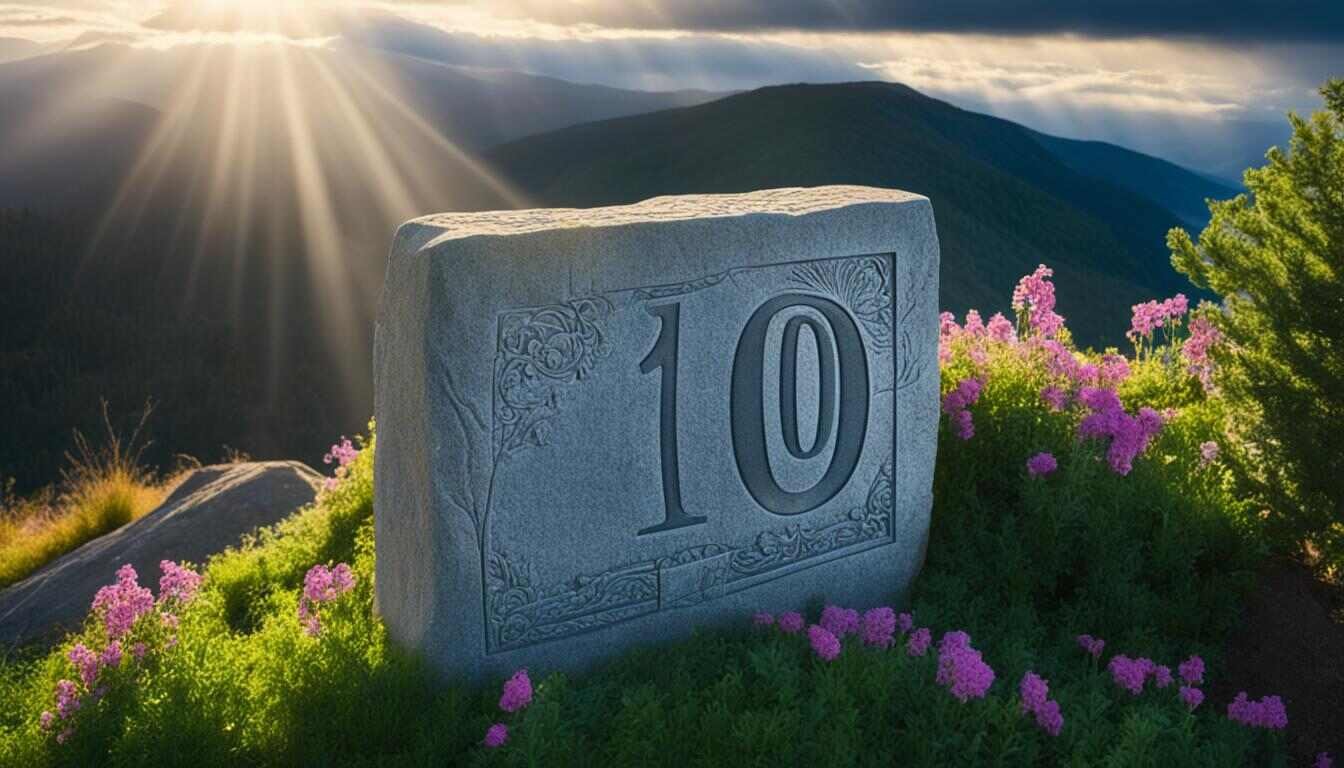 What are the Ten Commandments according to the King James Bible?