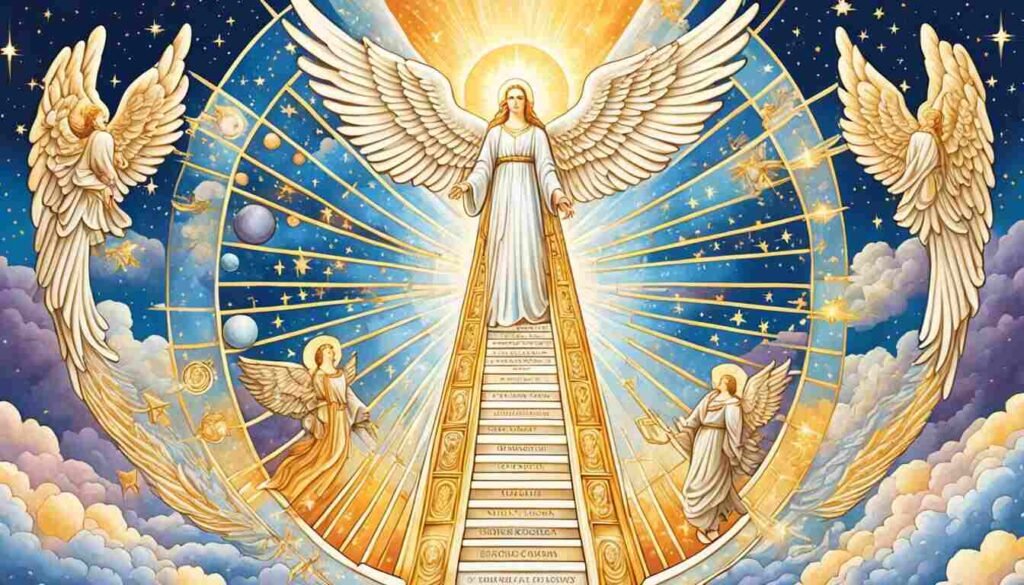 Explore the hierarchy of angels in Christian theology. - My Bible Speaks