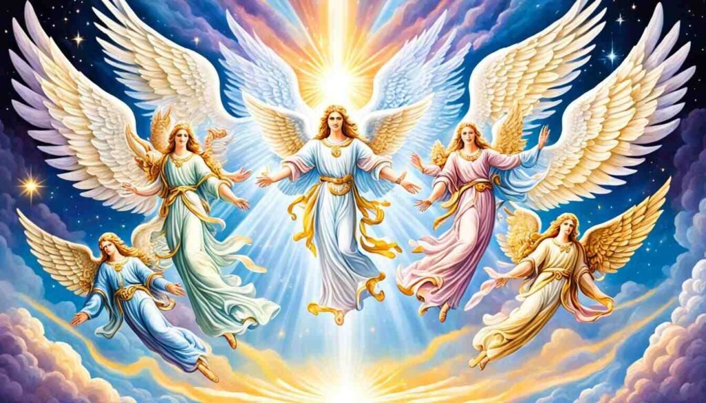 What role do angels play in the Old Testament?