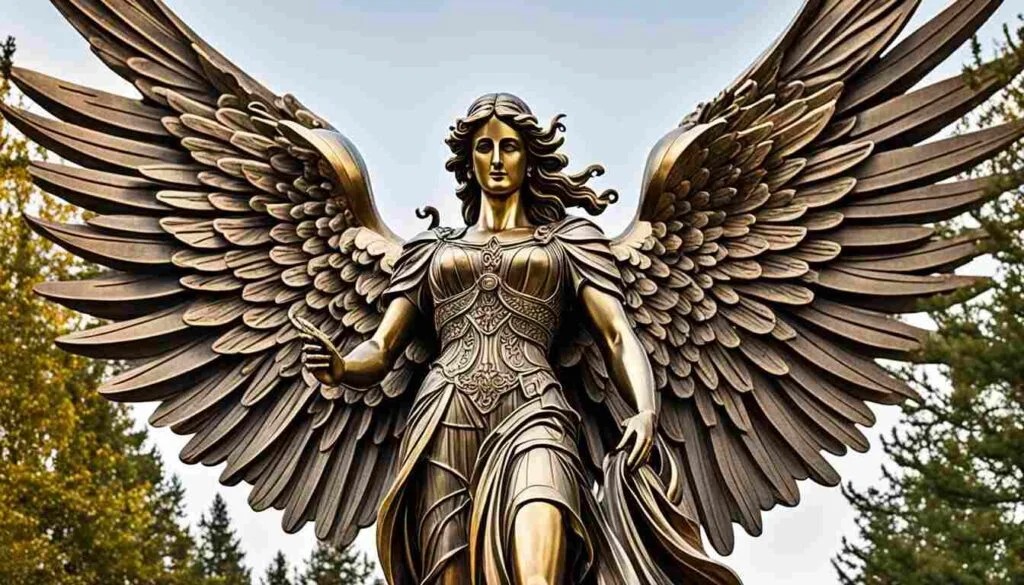 How are angels portrayed in apocalyptic literature like the Book of Revelation?