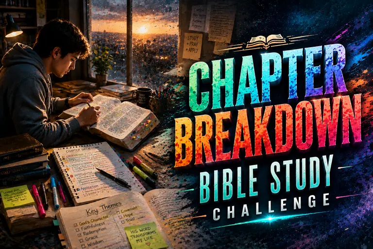 Chapter Breakdown Bible Study