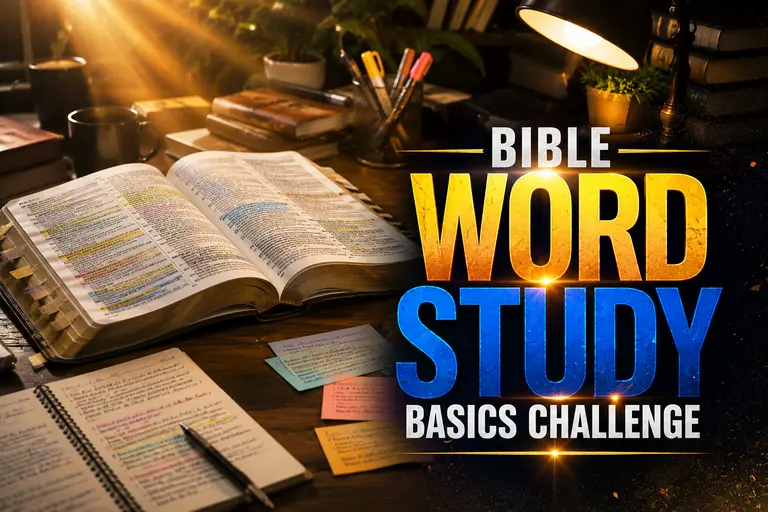 Bible Word Study Basics