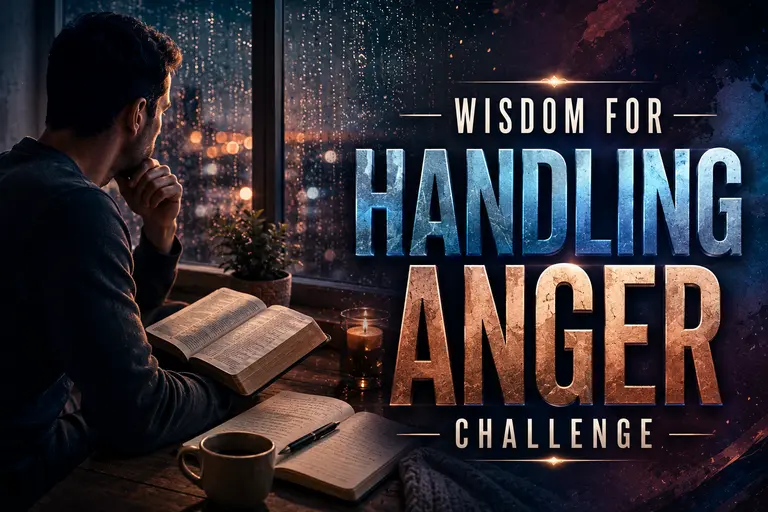 Wisdom for Handling Anger