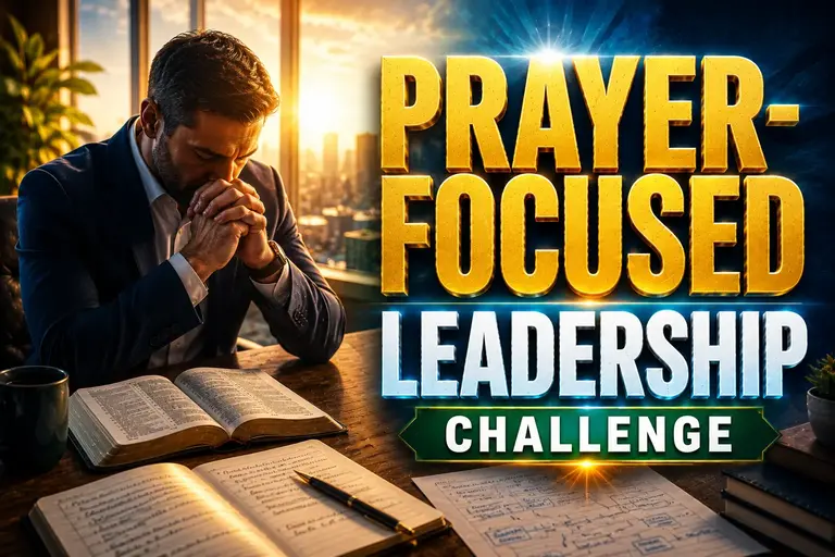 Prayer-Focused Leadership