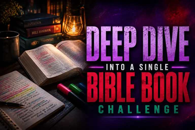Deep Dive Into a Single Bible Book