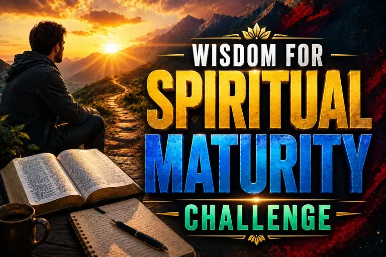 Wisdom for Spiritual Maturity